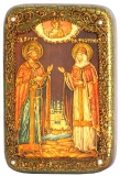 Настольная икона Петр и Февронья