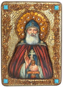 Икона Илия Муромец Печерский