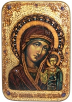 Большая икона Образ Казанской Божией Матери