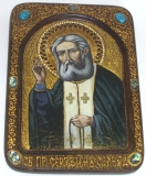 Живописная икона Серафим Саровский Чудотворец