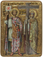 Живописная икона Константин и Елена