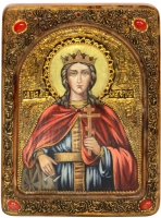 Живописная икона Екатерина