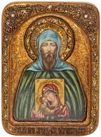 Живописная икона Благоверный князь Игорь