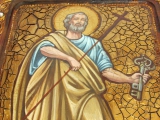 Живописная икона апостол Петр
