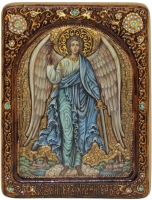 Живописная икона Ангел Хранитель